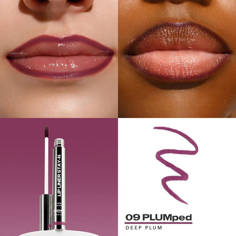 All - Day Lip Liner Stay - N™ – Peel - Off Lip Stain with Hyaluronic Acid & Vitamin E | Smudge - Proof Definition - Everbeaut