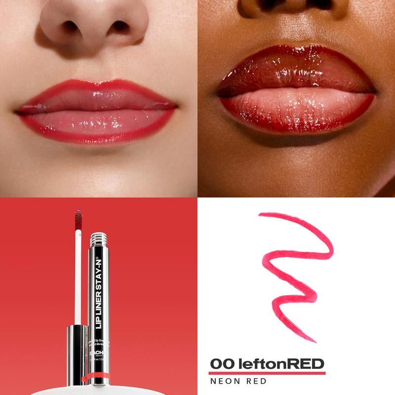 All - Day Lip Liner Stay - N™ – Peel - Off Lip Stain with Hyaluronic Acid & Vitamin E | Smudge - Proof Definition - Everbeaut