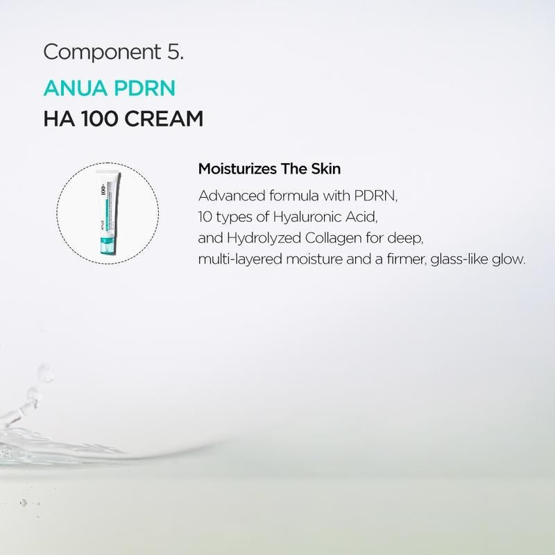 Anua Glass Skin Ritual Set™ – Salmon PDRN, Niacinamide & Collagen Korean Skincare Bundle - Everbeaut