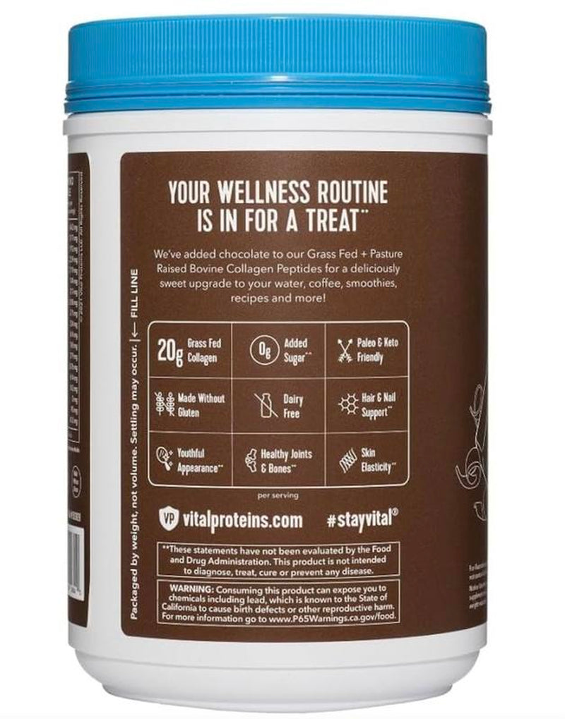 Vital Proteins Collagen Peptides Powder Supplement - Hydrolyzed Collagen for Skin, Hair, Nails & Joints - 34 Servings - 2 Pounds - Edible - Healthcare