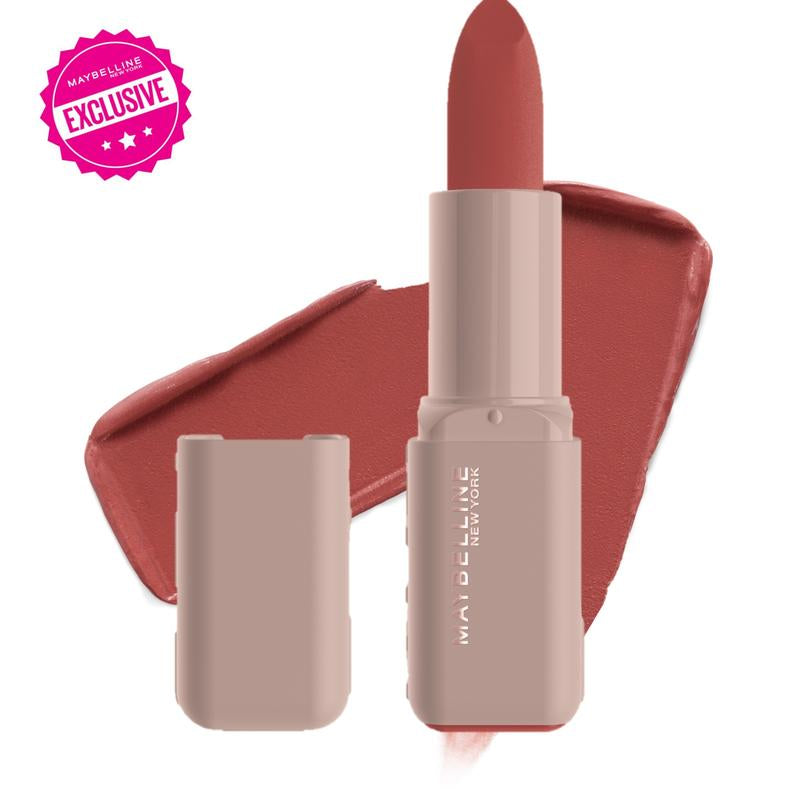 Serum Lipstick, Satin & Matte, 8H Moisture, Oil-Blend + Hyaluronic Acid, Maybelline New York