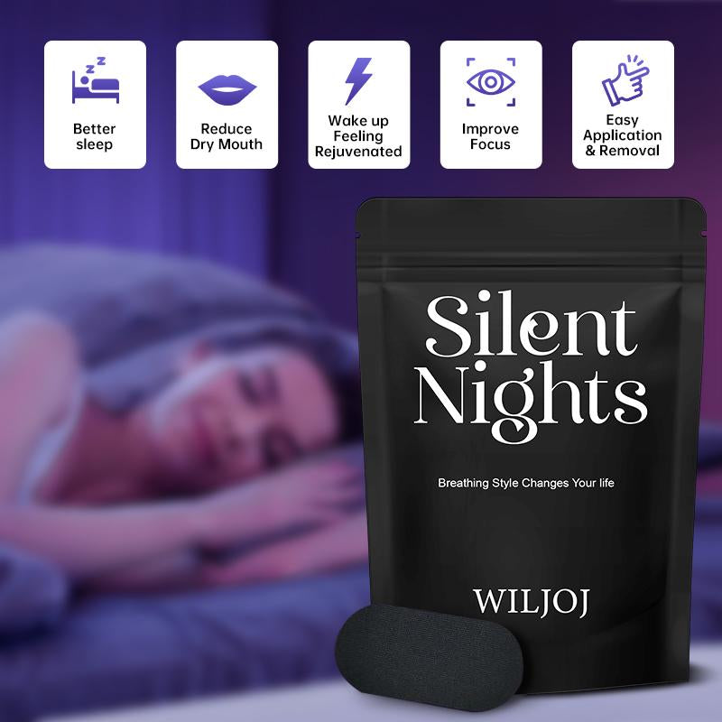 3-Pack Mouth Sleep Tape (3 Months Supply) - Breathable Snoring Stopper Tape with Comfortable Adhesive & Latex Free, Gentle for Skin & Painless Removal