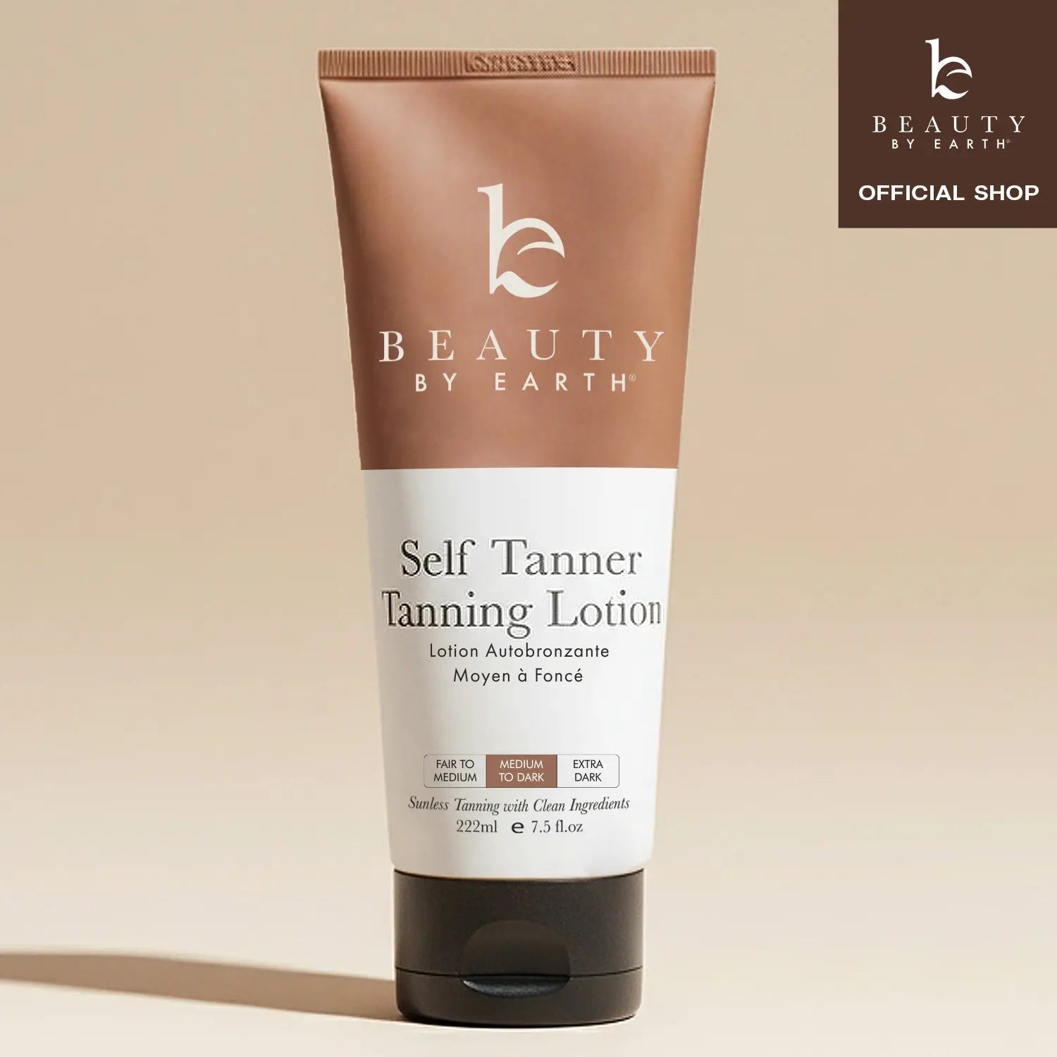 Beauty by Earth Self Tanner Body Lotion for a Natural Bronzed Glow - Everbeaut