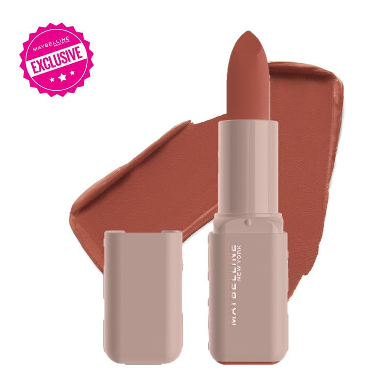 Serum Lipstick, Satin & Matte, 8H Moisture, Oil-Blend + Hyaluronic Acid, Maybelline New York