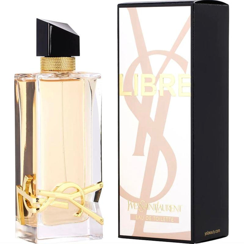 Yves Saint Laurent Libre Eau De Toilette for Women 3 Oz - Amber Fougere Fragrance, Liquid, Modern Feminine Energy, Effortless Versatility