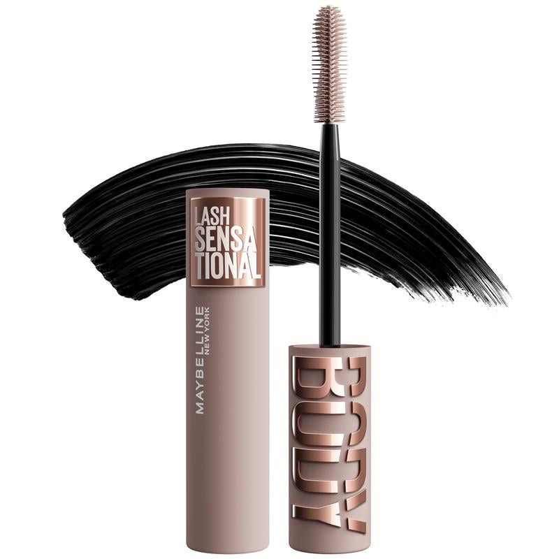 Lash Sensational Body Mascara, Silky Buildable Formula, 24HR Lift, Maybelline New York