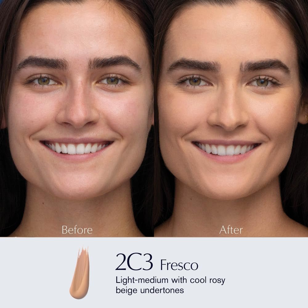 Double Wear Stay - in - Place Foundation – 24 - Hour Matte, Oil - Free Full Coverage Makeup (1 fl oz) - Everbeaut