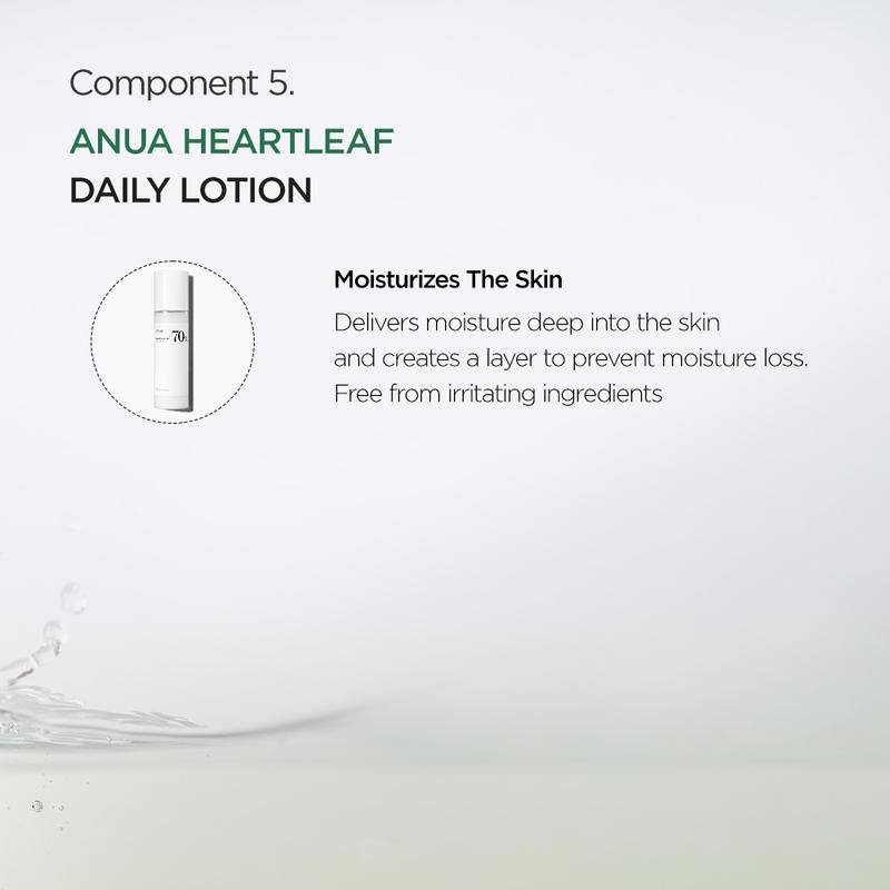 Anua Official Viral Ultimate Glass Skin Bundle – Salmon PDRN + Niacinamide + Double Cleansing + Collagen Mask | Korean Daily Skincare Kit for Hydration, Brightening & Calming – Premium Health & Beauty Product by Everbeaut.