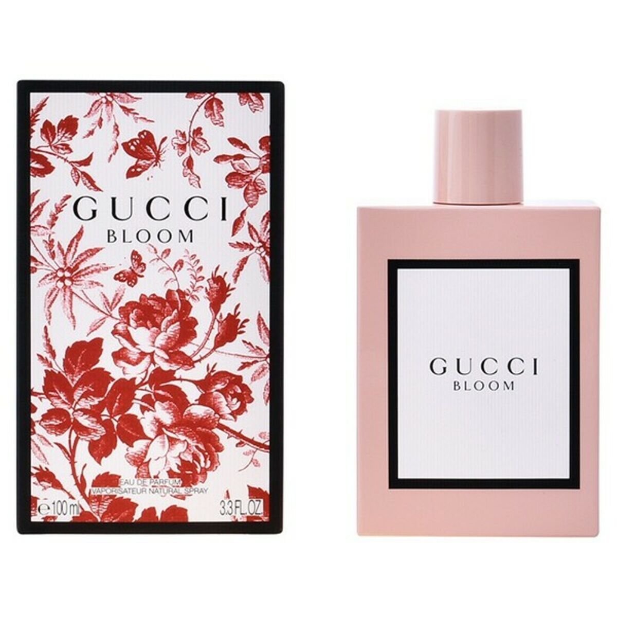 Gucci Bloom Eau de Parfum for Women (3.3 oz / 100 mL) – Luxury Floral Fragrance with Tuberose, Jasmine & Rangoon Creeper - Everbeaut