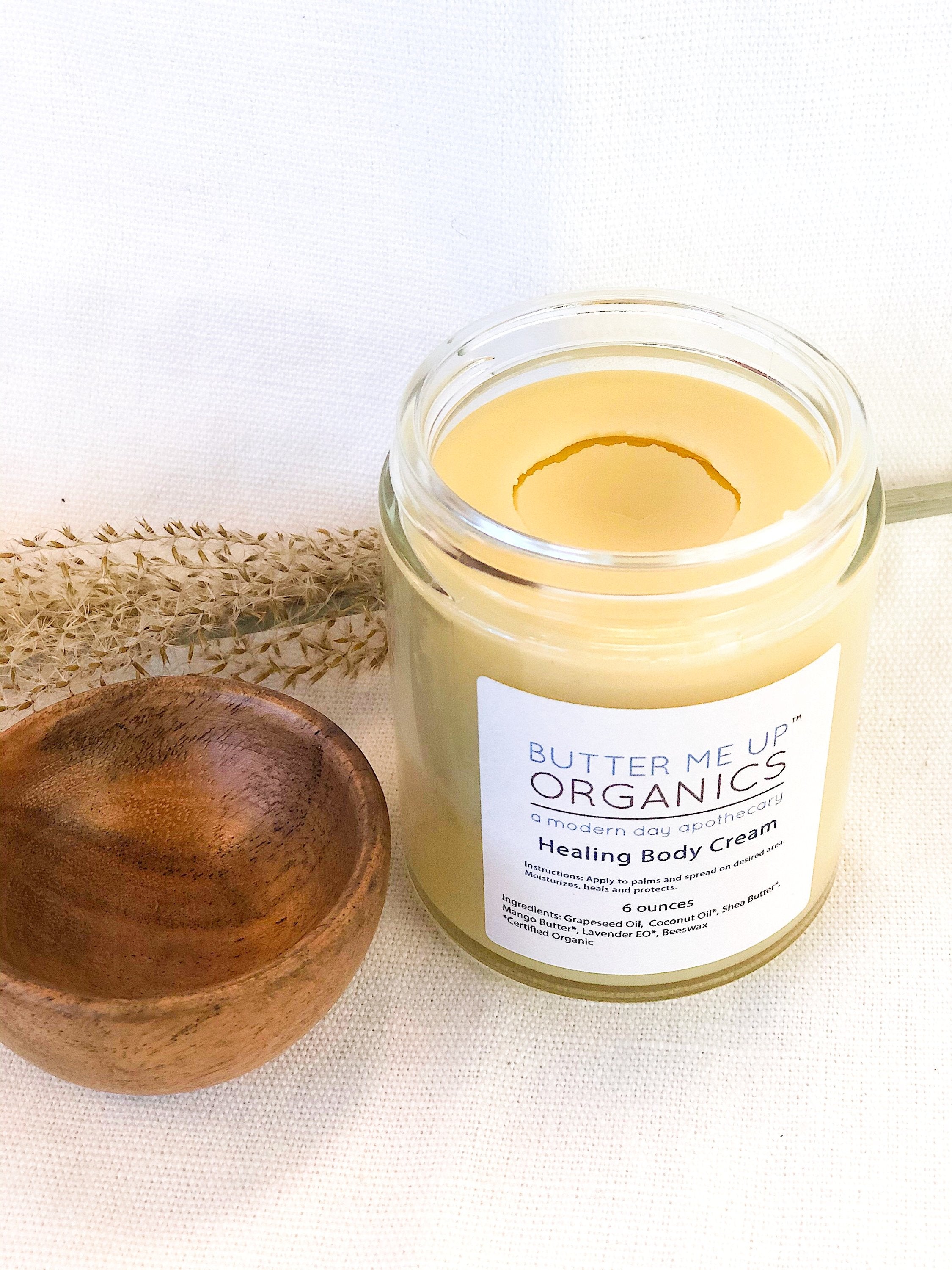 Healing Body Cream / organic body lotion / winter skin / dry skin / - Everbeaut