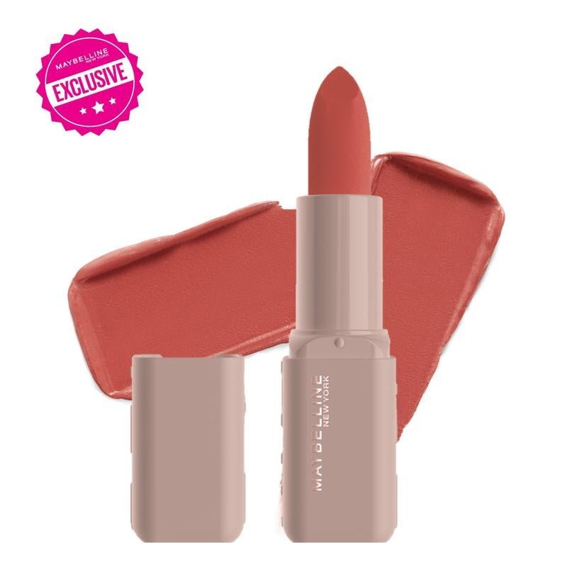 Maybelline Serum Lipstick with Hyaluronic Acid – Long - Lasting Satin & Matte Finish with 8 - Hour Hydration - Everbeaut
