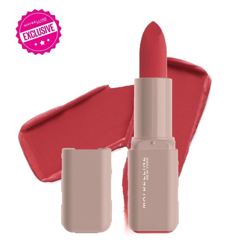 Maybelline Serum Lipstick with Hyaluronic Acid – Long - Lasting Satin & Matte Finish with 8 - Hour Hydration - Everbeaut