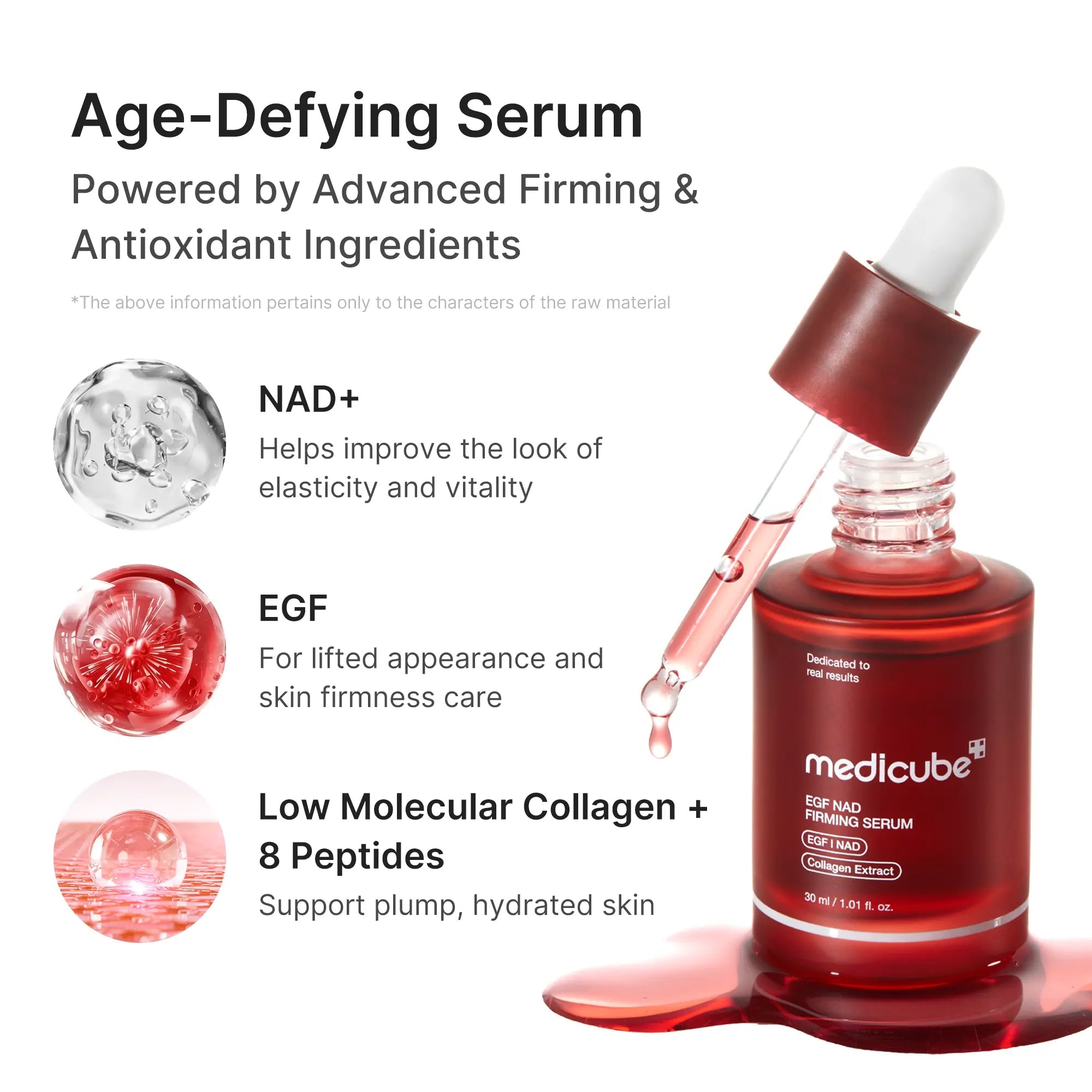 Medicube NAD+ EGF Firming Serum for Plumping and Radiance - Everbeaut