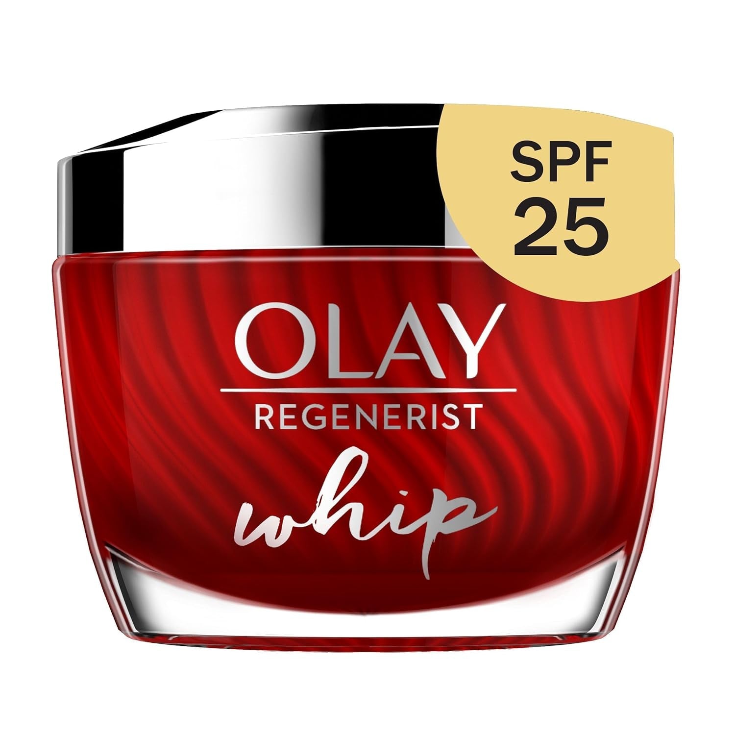 Olay Regenerist Whip Face Moisturizer with SPF 25 – Lightweight Anti - Aging Daily Moisturizer (1.7 oz) - Everbeaut