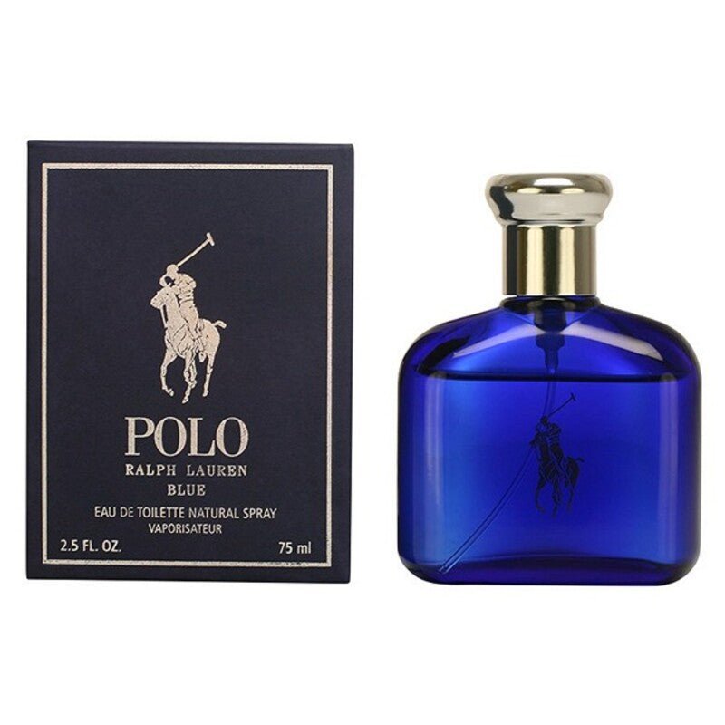 Ralph Lauren Polo Blue Eau de Toilette for Men – 4.2 oz | Fresh Aquatic Cologne with Citrus, Sage & Suede - Everbeaut