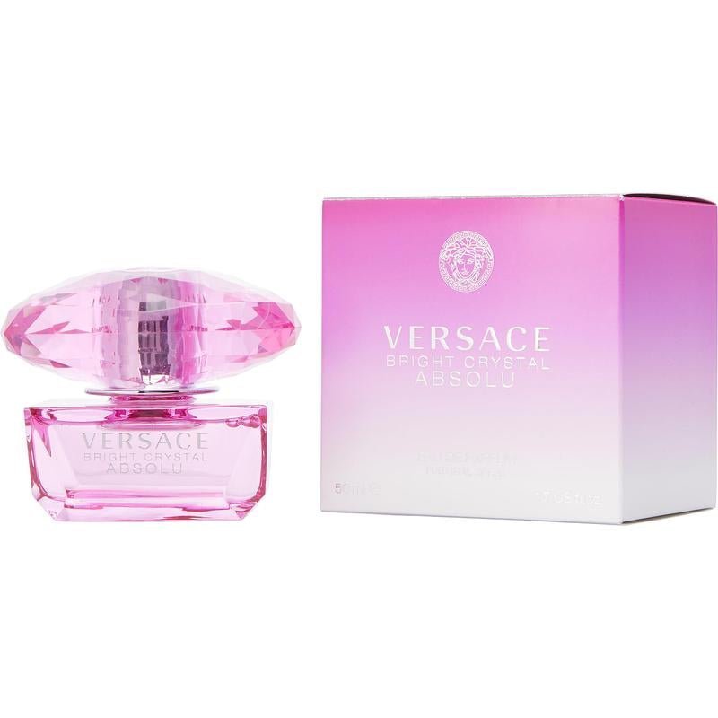 Versace Bright Crystal Absolu Eau de Parfum for Women – 3.0 oz | Luxury Long - Lasting Floral Fruity Fragrance - Everbeaut